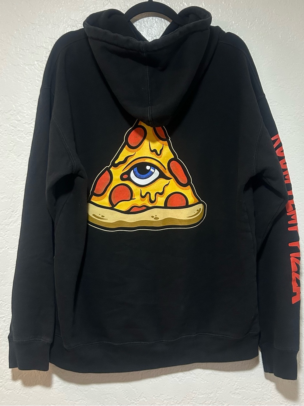Independent Trading Company Black and Red 'Room Temp Pizza' Illuminati